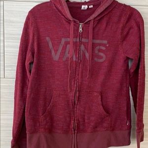 🌼2/$25 Vans Hoodie Zip Up Sweatshirt